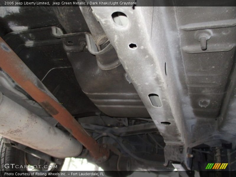 Jeep Green Metallic / Dark Khaki/Light Graystone 2006 Jeep Liberty Limited