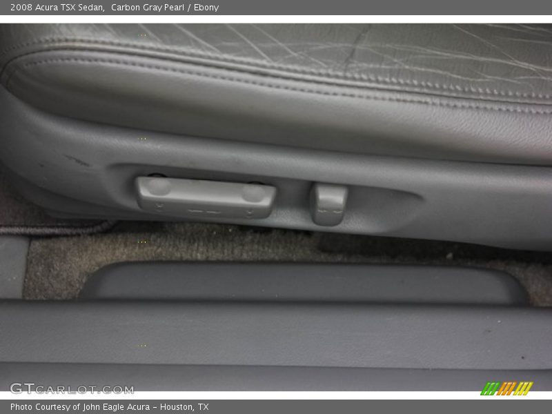 Carbon Gray Pearl / Ebony 2008 Acura TSX Sedan
