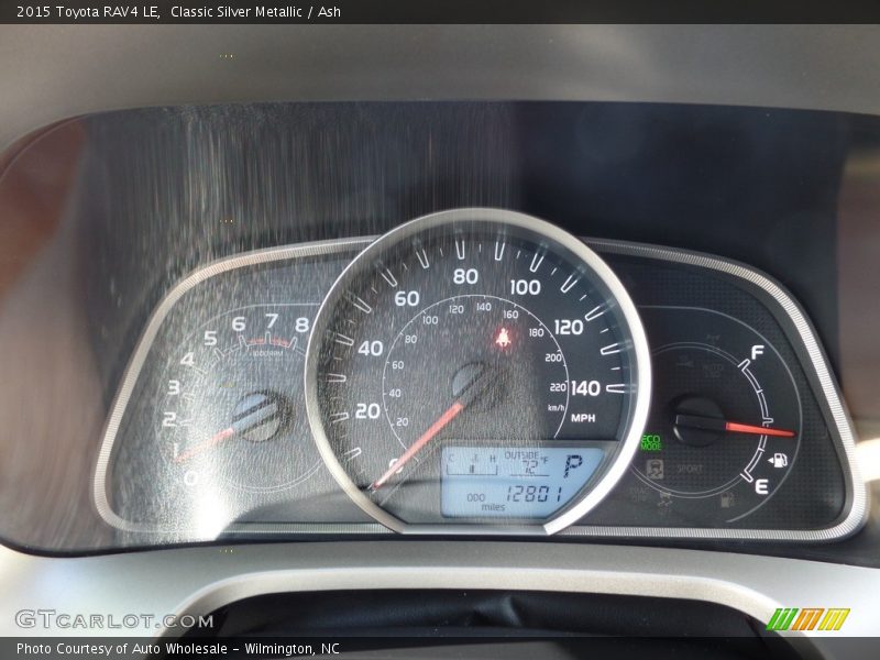 Classic Silver Metallic / Ash 2015 Toyota RAV4 LE
