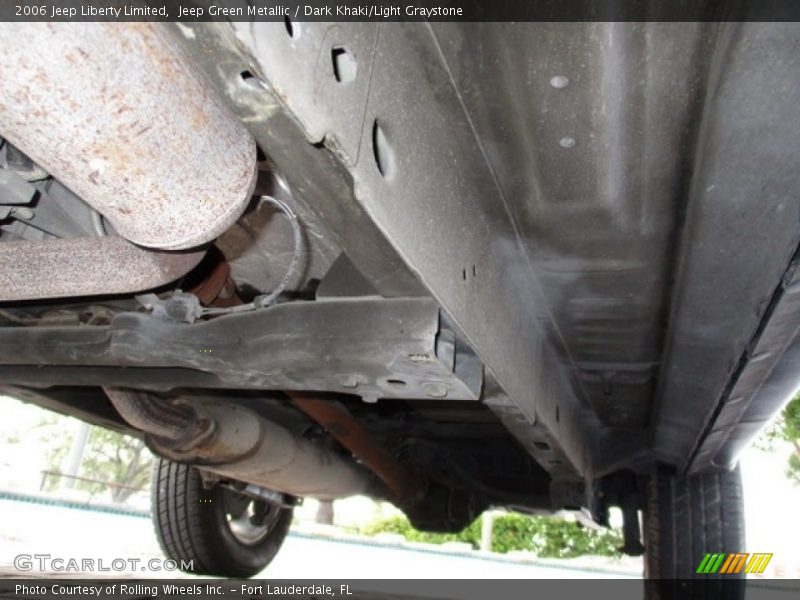 Jeep Green Metallic / Dark Khaki/Light Graystone 2006 Jeep Liberty Limited