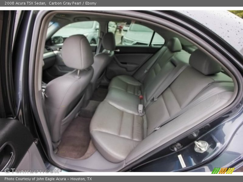 Carbon Gray Pearl / Ebony 2008 Acura TSX Sedan
