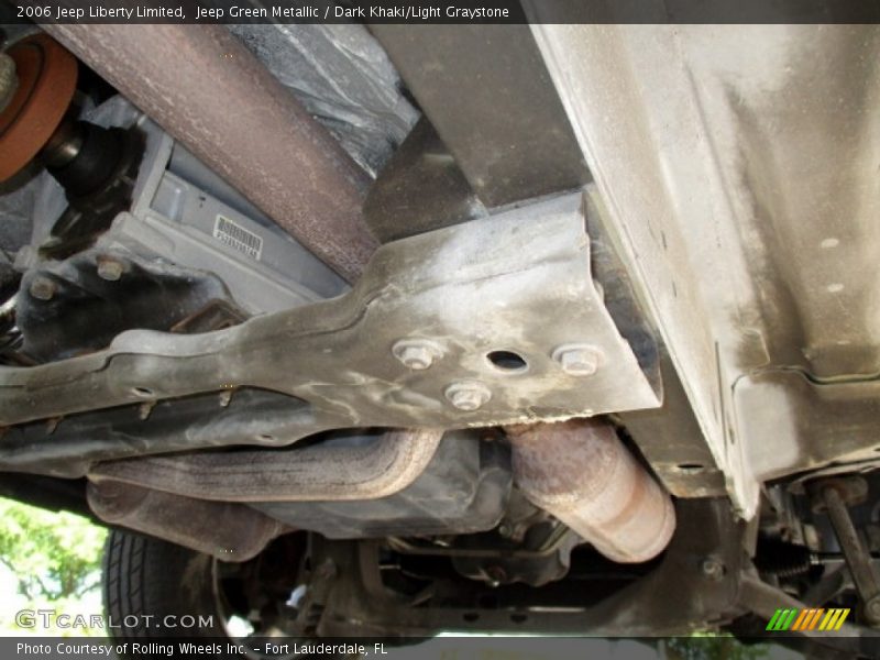 Jeep Green Metallic / Dark Khaki/Light Graystone 2006 Jeep Liberty Limited