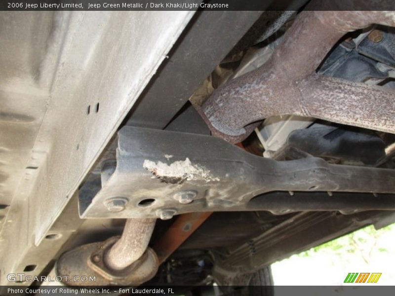 Jeep Green Metallic / Dark Khaki/Light Graystone 2006 Jeep Liberty Limited