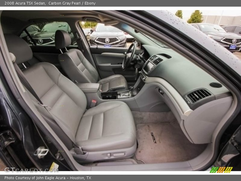 Carbon Gray Pearl / Ebony 2008 Acura TSX Sedan