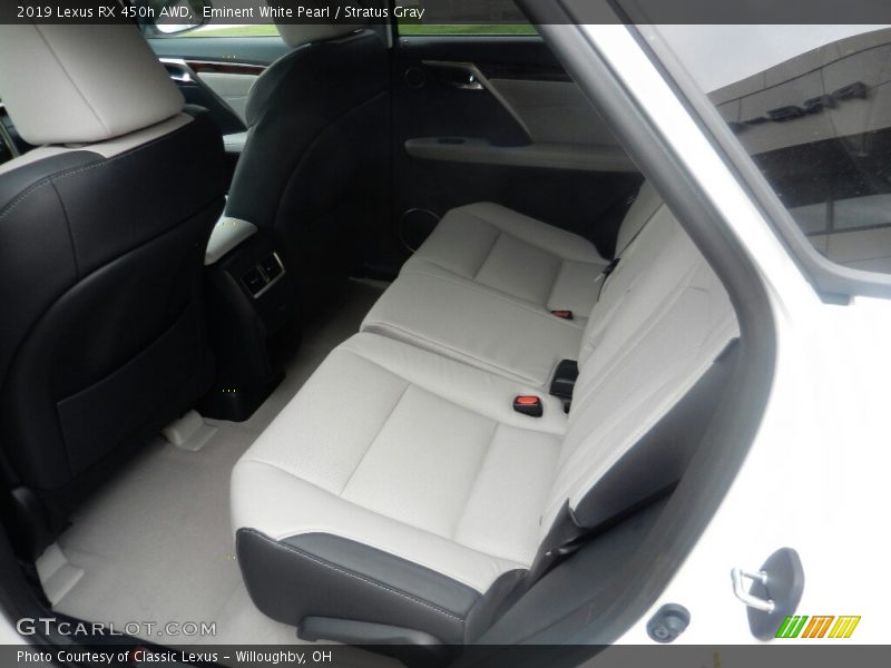 Rear Seat of 2019 RX 450h AWD