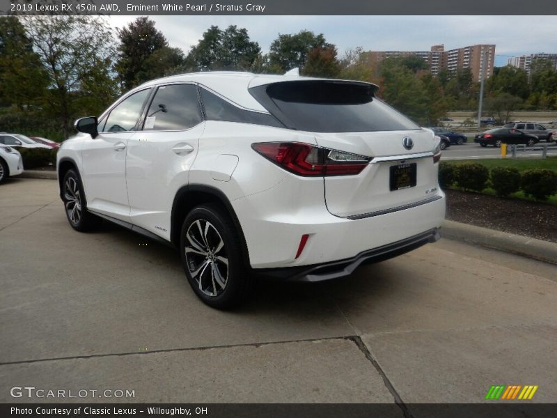  2019 RX 450h AWD Eminent White Pearl