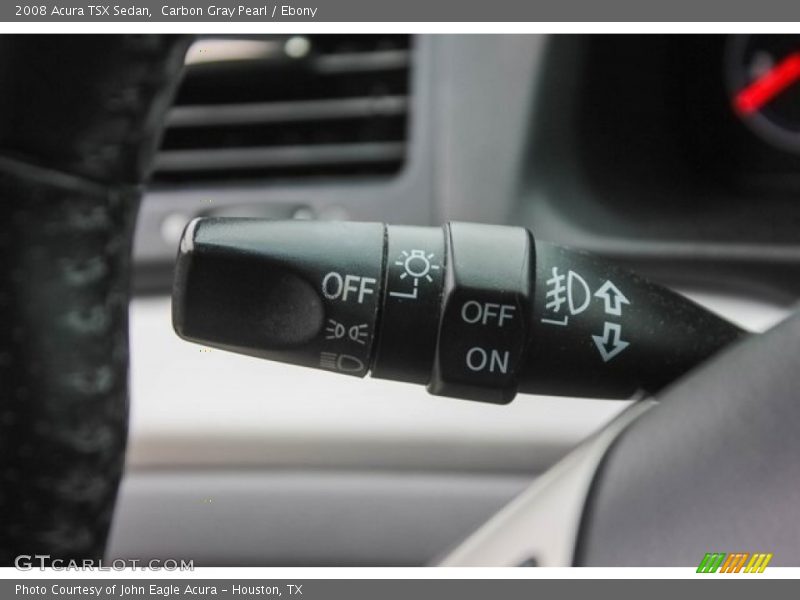 Carbon Gray Pearl / Ebony 2008 Acura TSX Sedan