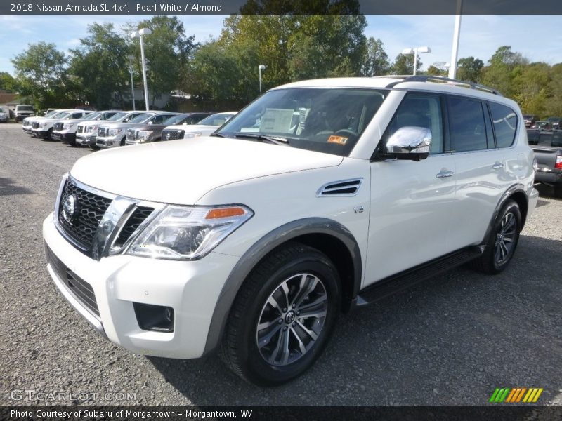 Pearl White / Almond 2018 Nissan Armada SL 4x4