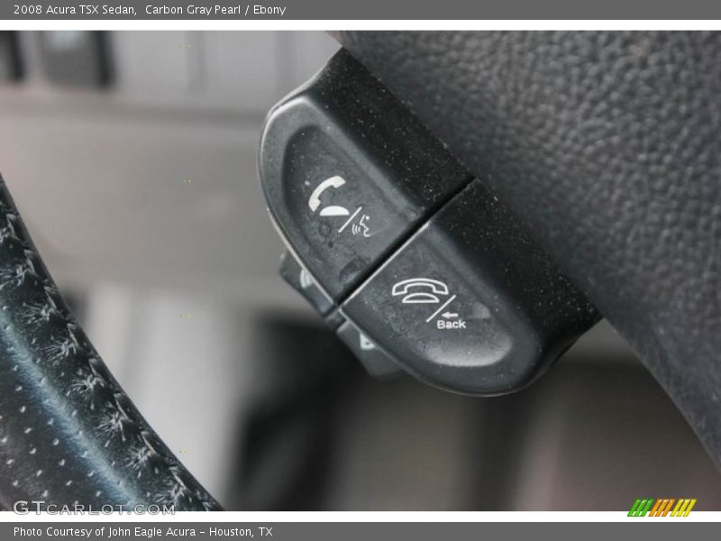 Carbon Gray Pearl / Ebony 2008 Acura TSX Sedan