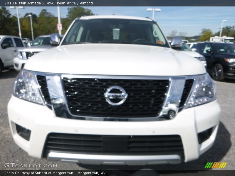 Pearl White / Almond 2018 Nissan Armada SL 4x4