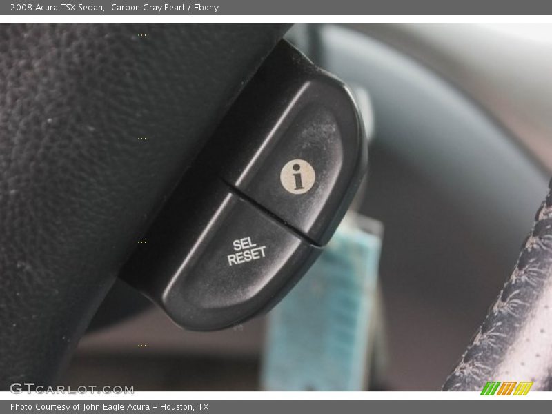 Carbon Gray Pearl / Ebony 2008 Acura TSX Sedan