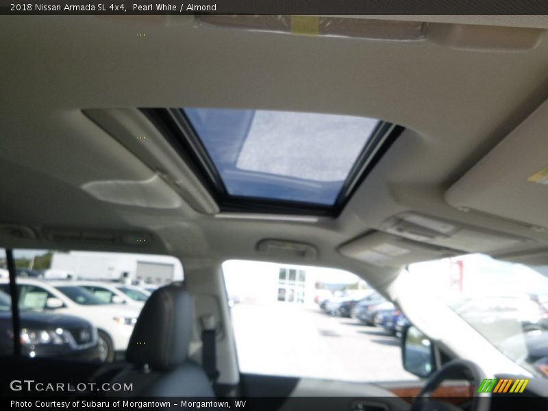 Pearl White / Almond 2018 Nissan Armada SL 4x4