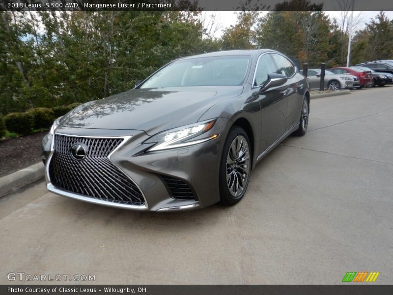 Manganese Luster / Parchment 2018 Lexus LS 500 AWD