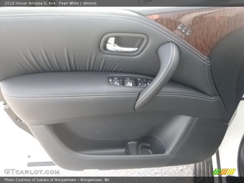 Pearl White / Almond 2018 Nissan Armada SL 4x4