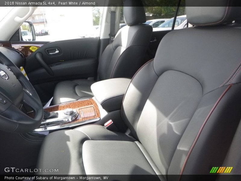 Pearl White / Almond 2018 Nissan Armada SL 4x4