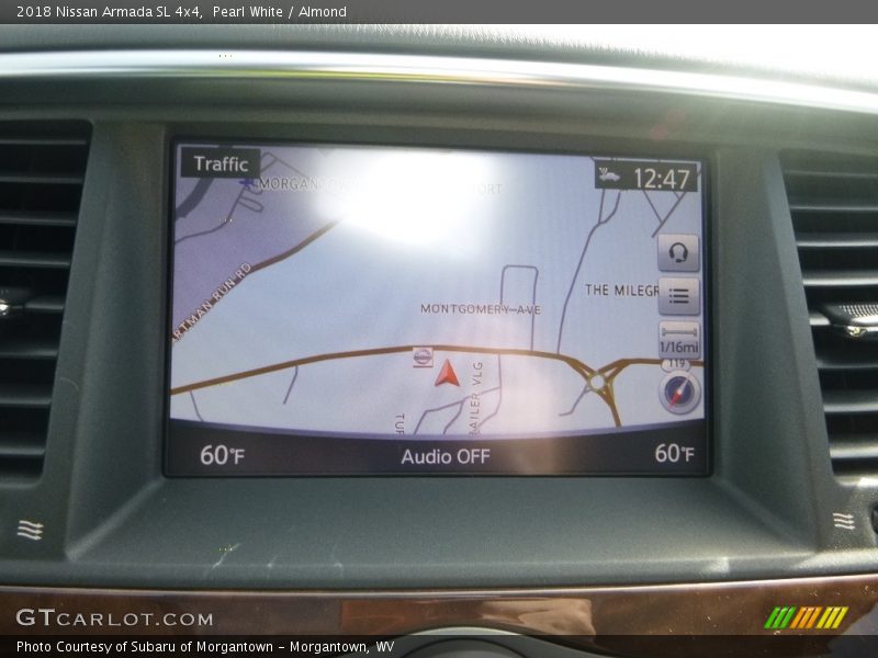 Pearl White / Almond 2018 Nissan Armada SL 4x4