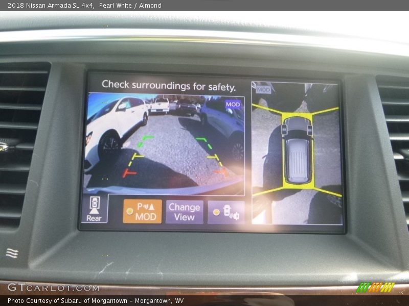Pearl White / Almond 2018 Nissan Armada SL 4x4