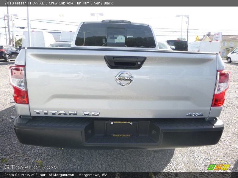 Brilliant Silver / Black 2018 Nissan TITAN XD S Crew Cab 4x4