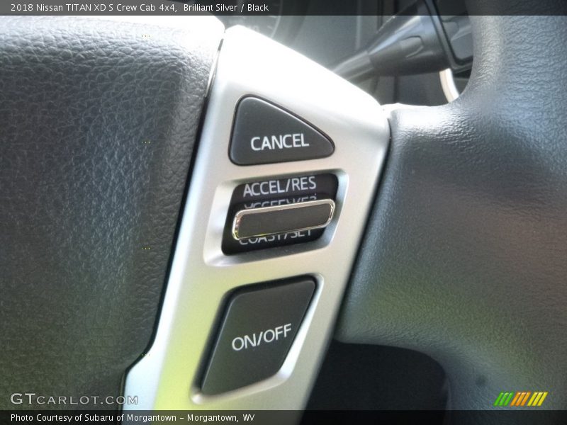Brilliant Silver / Black 2018 Nissan TITAN XD S Crew Cab 4x4
