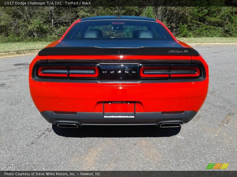 TorRed / Black 2017 Dodge Challenger T/A 392