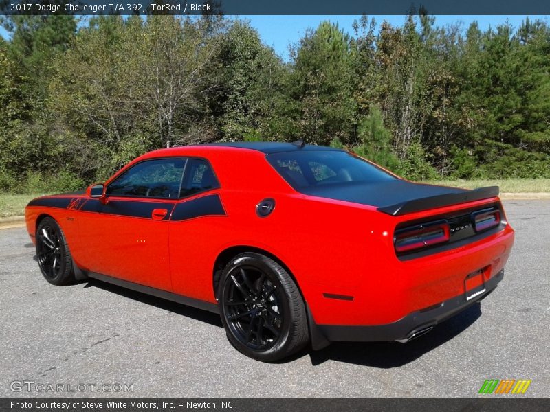 TorRed / Black 2017 Dodge Challenger T/A 392