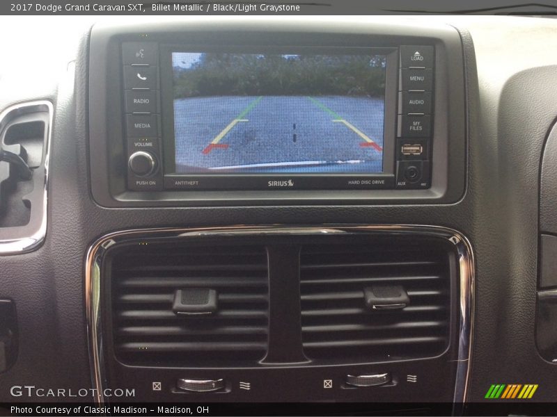 Billet Metallic / Black/Light Graystone 2017 Dodge Grand Caravan SXT