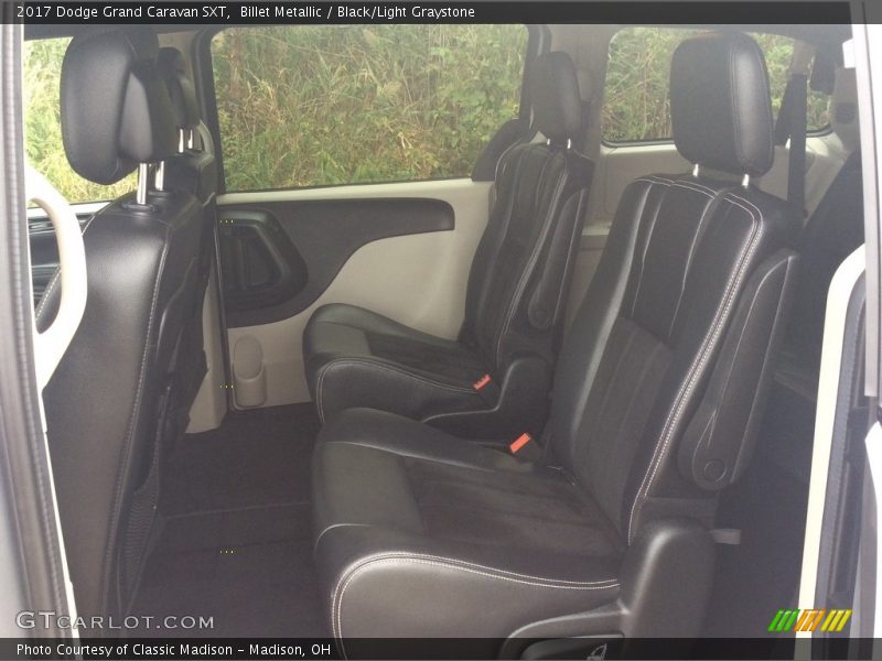 Billet Metallic / Black/Light Graystone 2017 Dodge Grand Caravan SXT