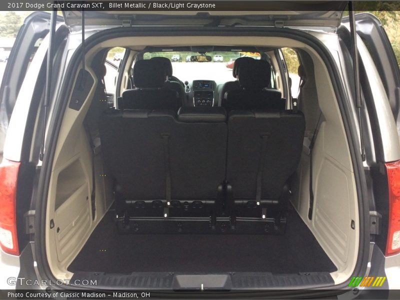 Billet Metallic / Black/Light Graystone 2017 Dodge Grand Caravan SXT