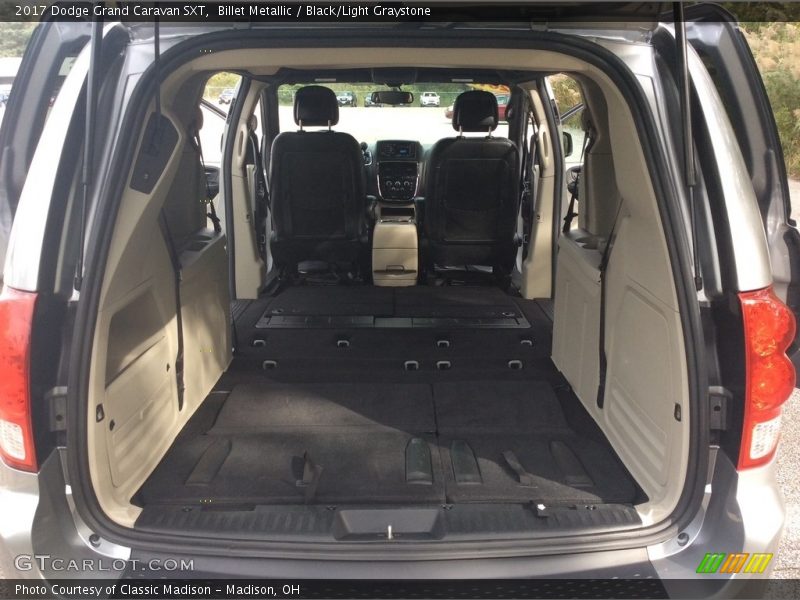 Billet Metallic / Black/Light Graystone 2017 Dodge Grand Caravan SXT