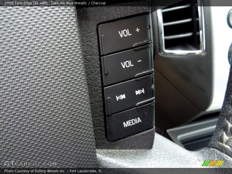 Dark Ink Blue Metallic / Charcoal 2008 Ford Edge SEL AWD