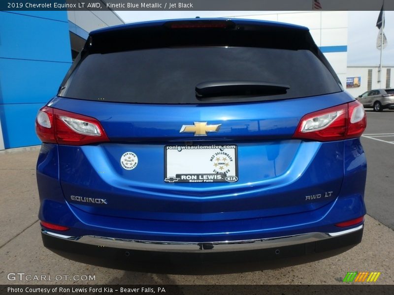 Kinetic Blue Metallic / Jet Black 2019 Chevrolet Equinox LT AWD