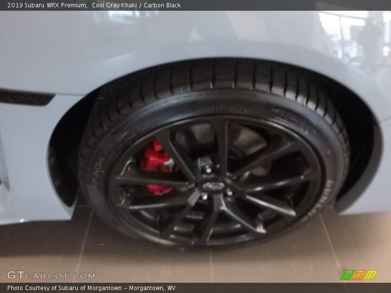 Cool Gray Khaki / Carbon Black 2019 Subaru WRX Premium