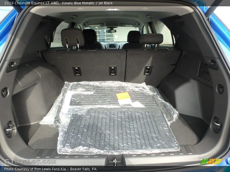 Kinetic Blue Metallic / Jet Black 2019 Chevrolet Equinox LT AWD
