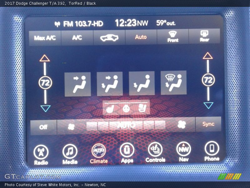 TorRed / Black 2017 Dodge Challenger T/A 392