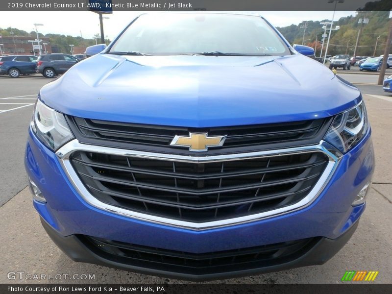 Kinetic Blue Metallic / Jet Black 2019 Chevrolet Equinox LT AWD
