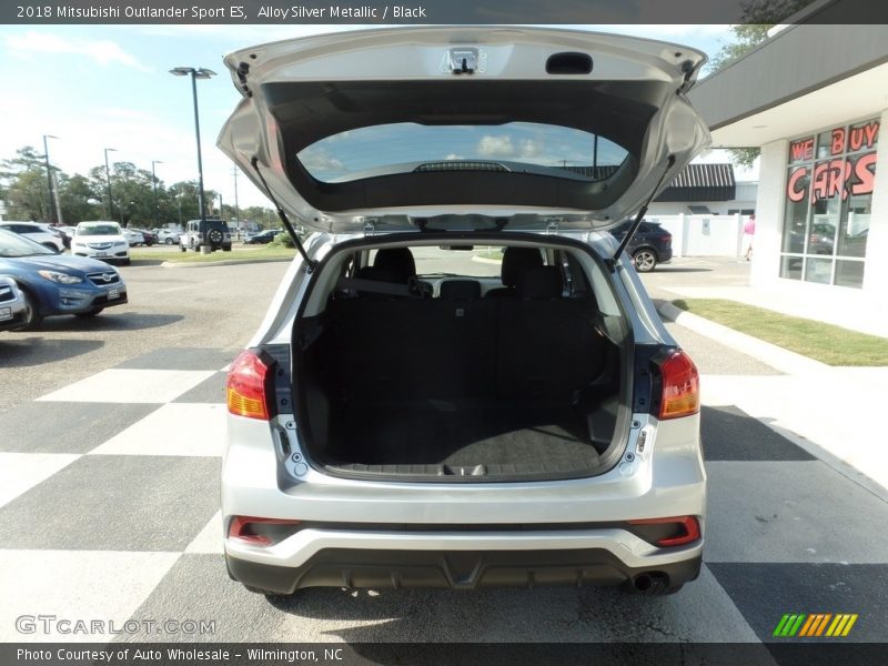 Alloy Silver Metallic / Black 2018 Mitsubishi Outlander Sport ES