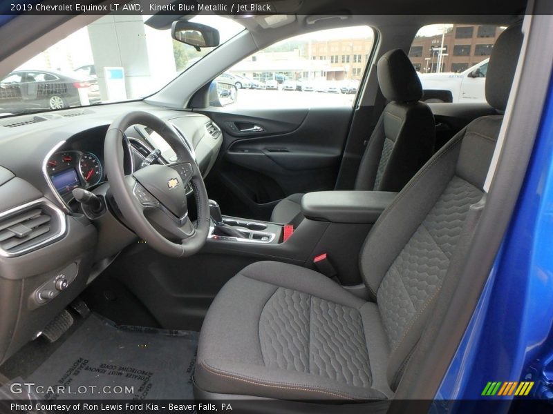 Kinetic Blue Metallic / Jet Black 2019 Chevrolet Equinox LT AWD