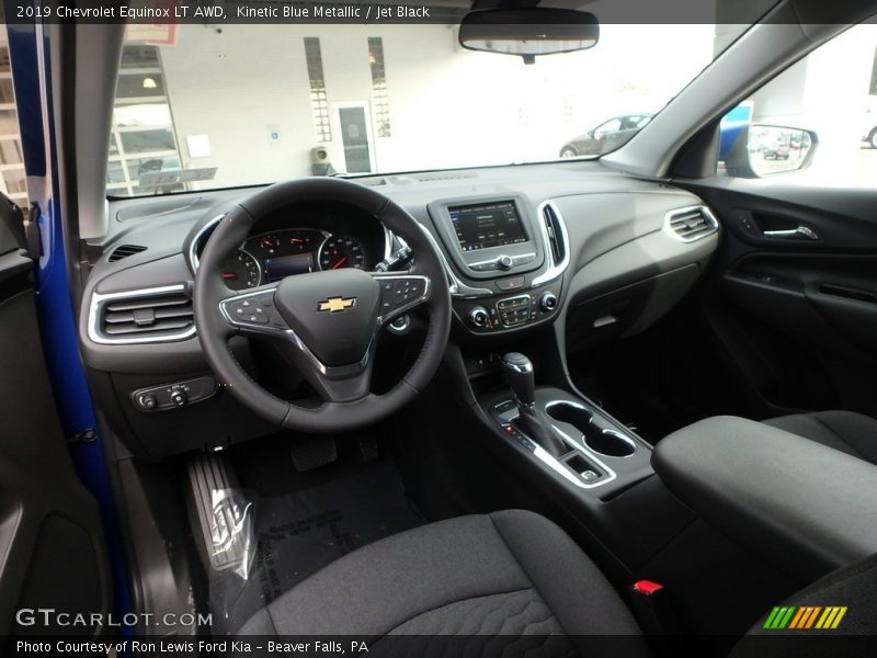 Kinetic Blue Metallic / Jet Black 2019 Chevrolet Equinox LT AWD