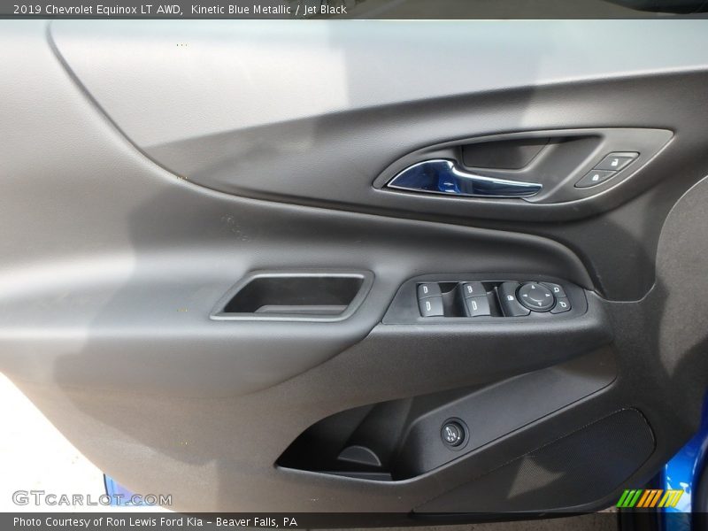 Kinetic Blue Metallic / Jet Black 2019 Chevrolet Equinox LT AWD