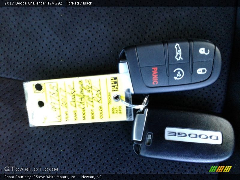 TorRed / Black 2017 Dodge Challenger T/A 392