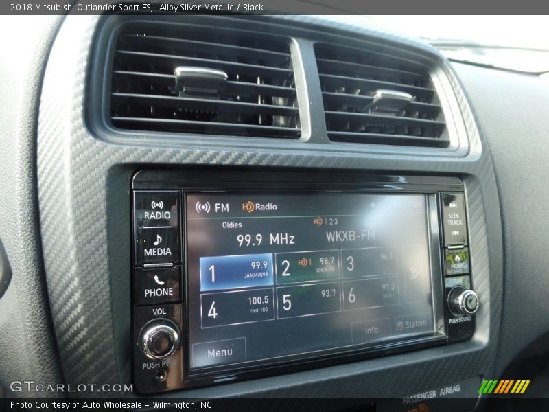 Controls of 2018 Outlander Sport ES