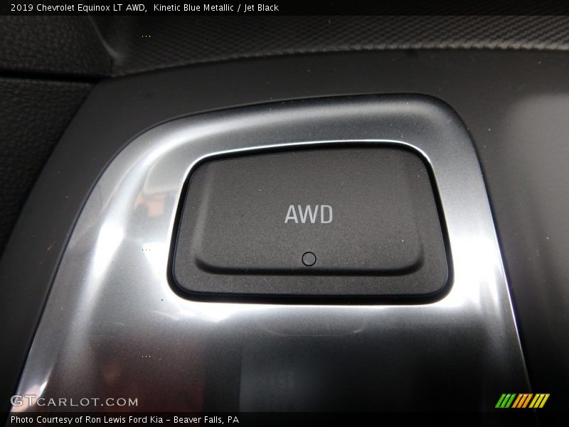 Kinetic Blue Metallic / Jet Black 2019 Chevrolet Equinox LT AWD