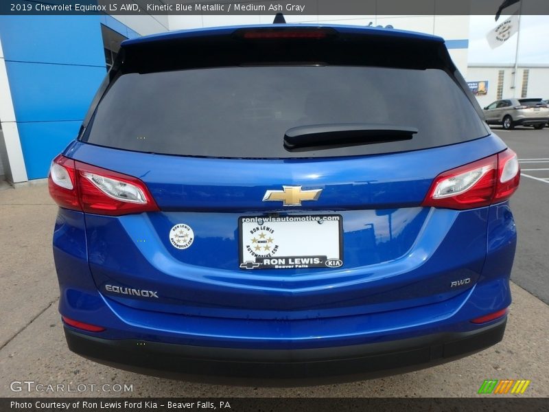 Kinetic Blue Metallic / Medium Ash Gray 2019 Chevrolet Equinox LS AWD