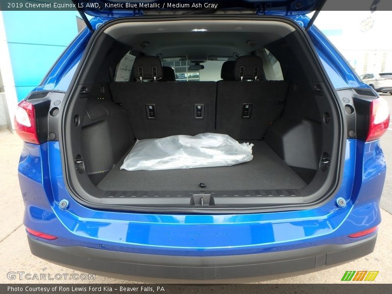 Kinetic Blue Metallic / Medium Ash Gray 2019 Chevrolet Equinox LS AWD
