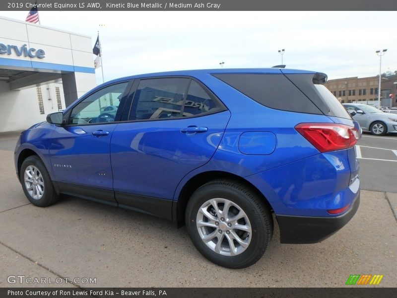 Kinetic Blue Metallic / Medium Ash Gray 2019 Chevrolet Equinox LS AWD