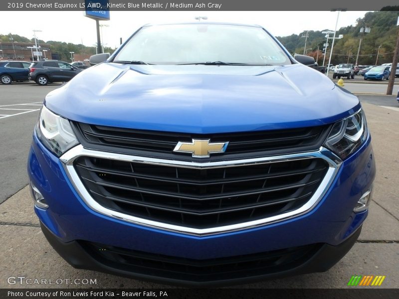 Kinetic Blue Metallic / Medium Ash Gray 2019 Chevrolet Equinox LS AWD