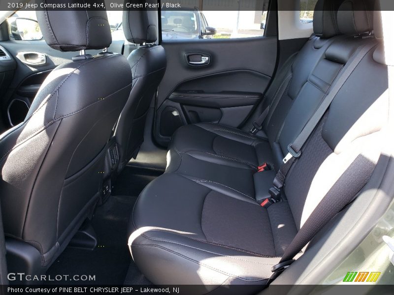Olive Green Pearl / Black 2019 Jeep Compass Latitude 4x4