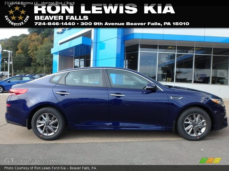 Horizon Blue / Black 2019 Kia Optima LX