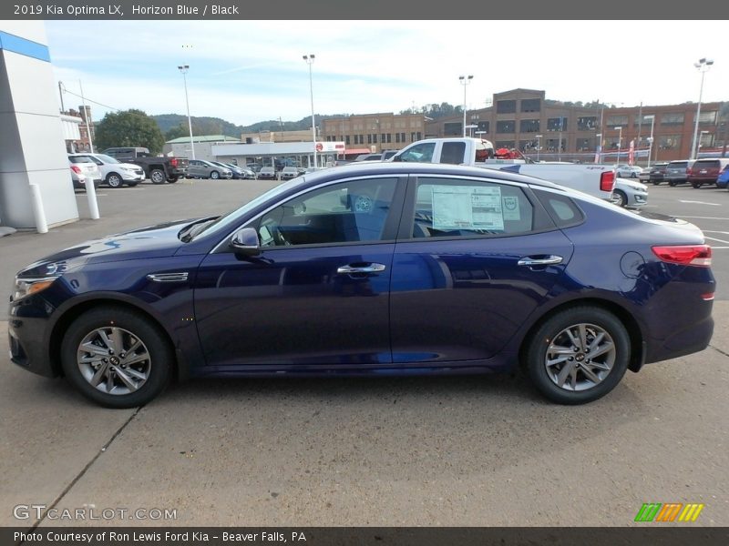 Horizon Blue / Black 2019 Kia Optima LX