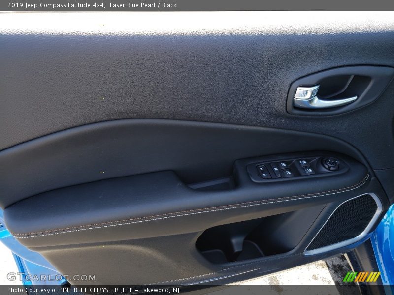 Laser Blue Pearl / Black 2019 Jeep Compass Latitude 4x4